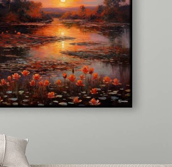 Impressionism landscape painting rj 0213 5670 300 by Ksavera ART