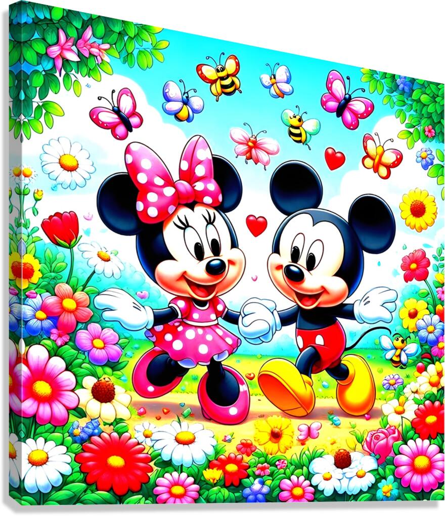 Funny anime  Canvas Print