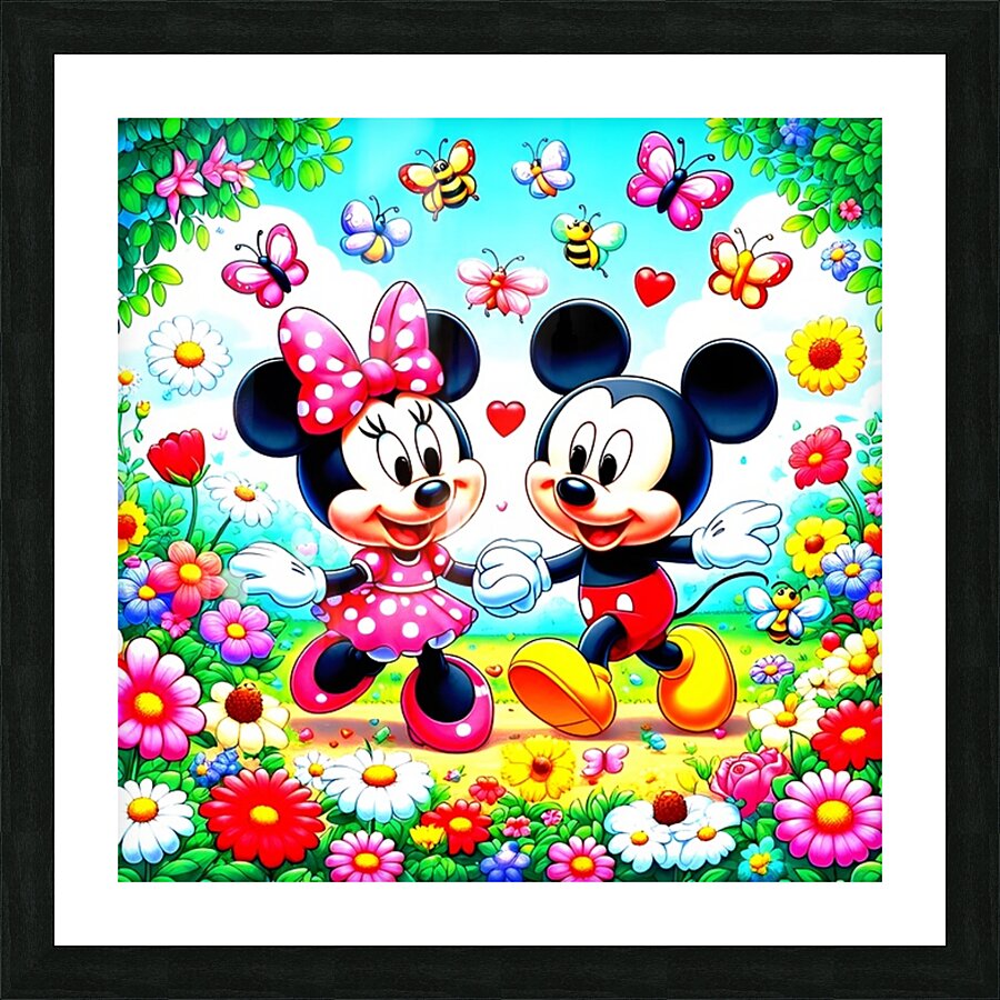 Funny anime  Picture Frame print