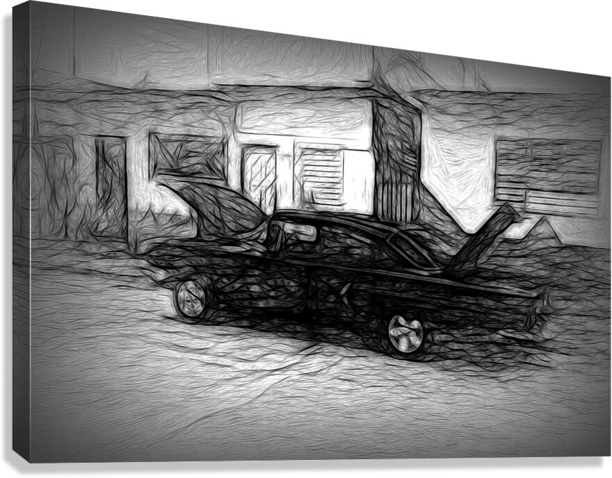 Blurred Car Cuba