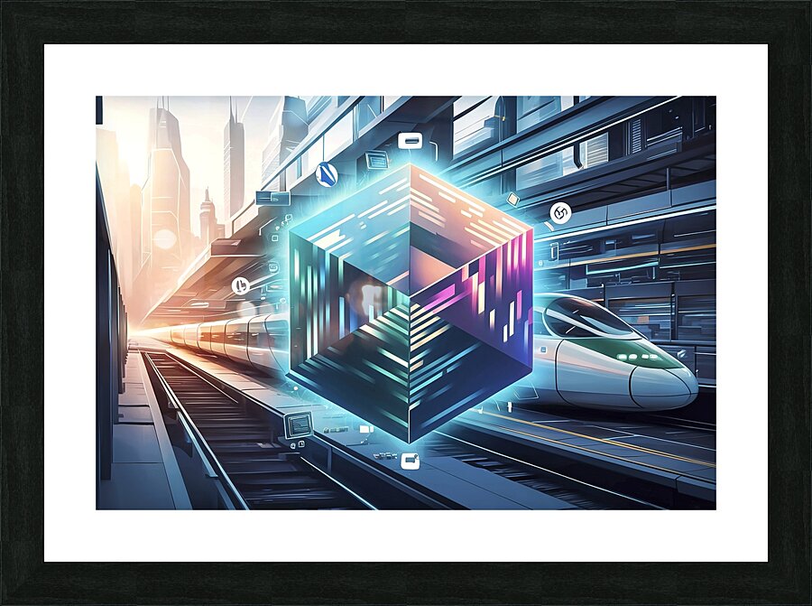 Web Applications Creation Picture Frame print