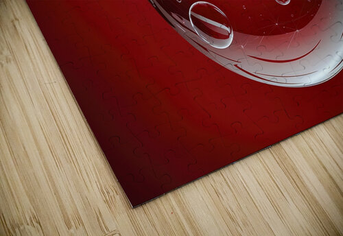Bubbles on a red background 2 Marius Tomus puzzle