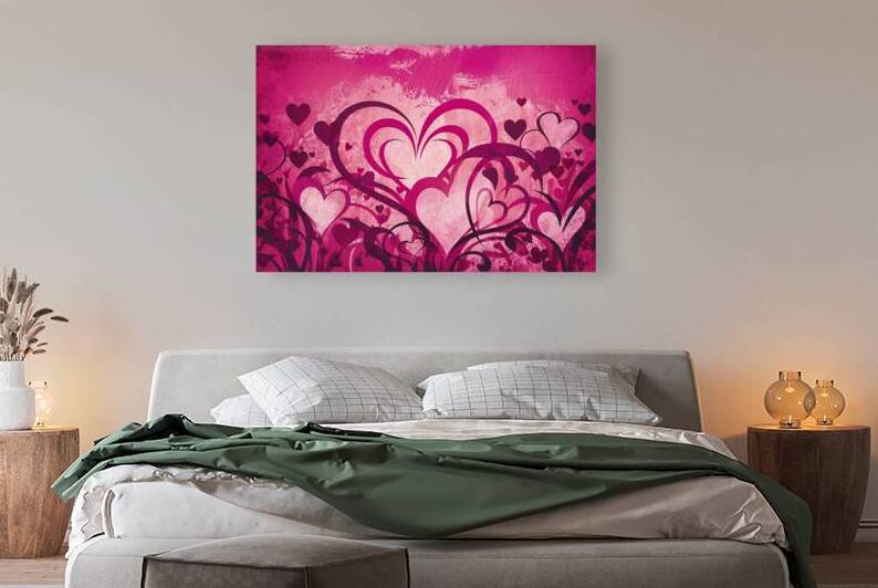 pink background texture with grunge paper abstrac by Marius Tomus