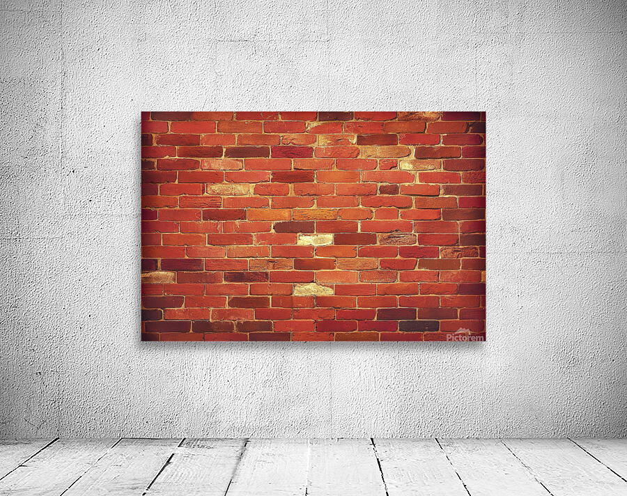 Red brick wall texture background 2 Wall Preview