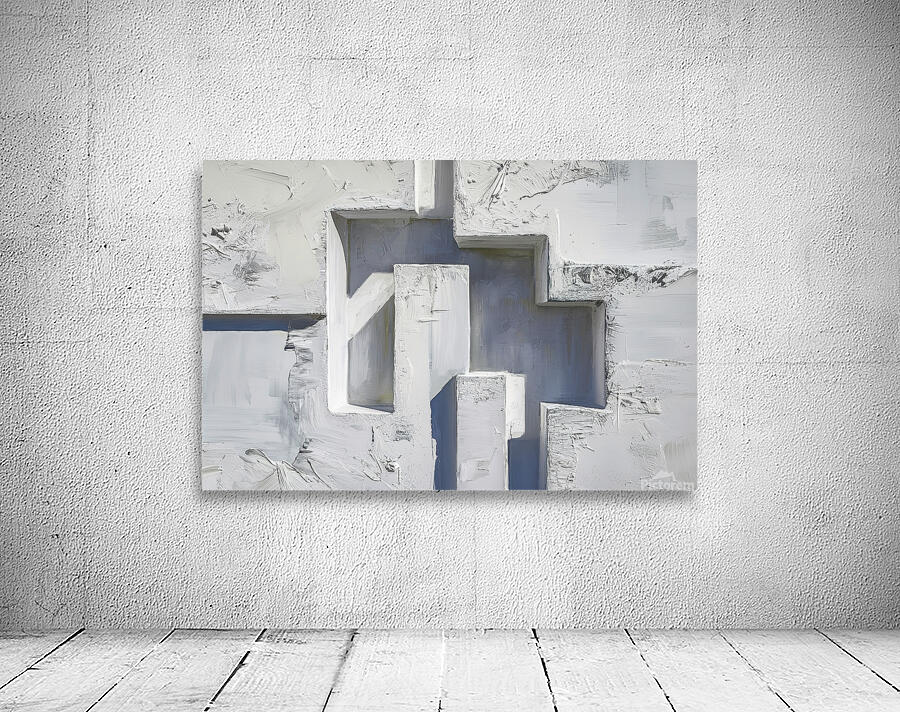 White painted wall texture background 4 Wall Preview