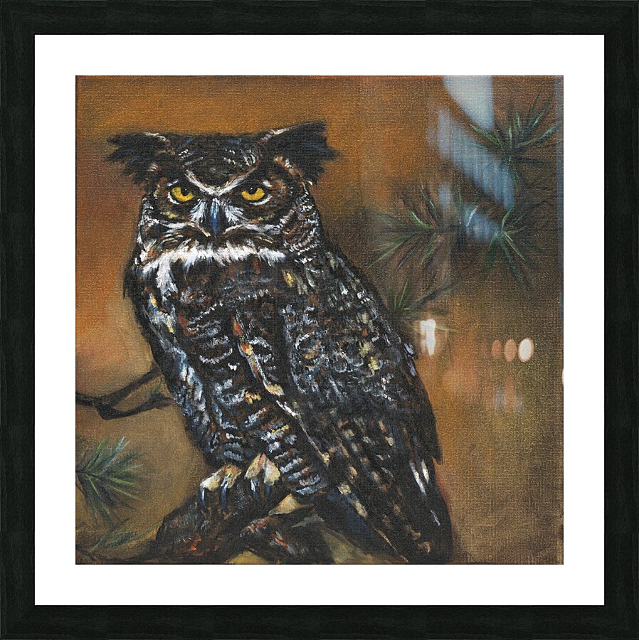 Owl Picture Frame print