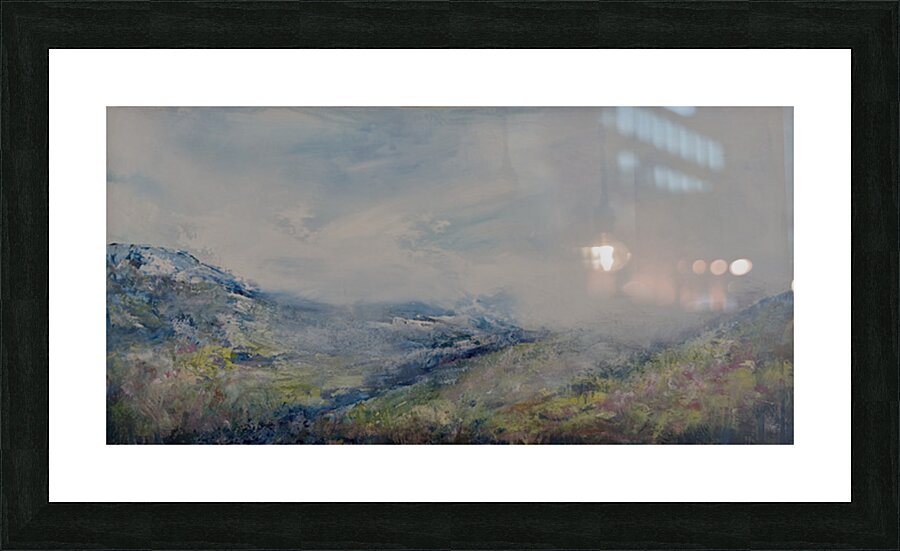 Misty Morning Picture Frame print