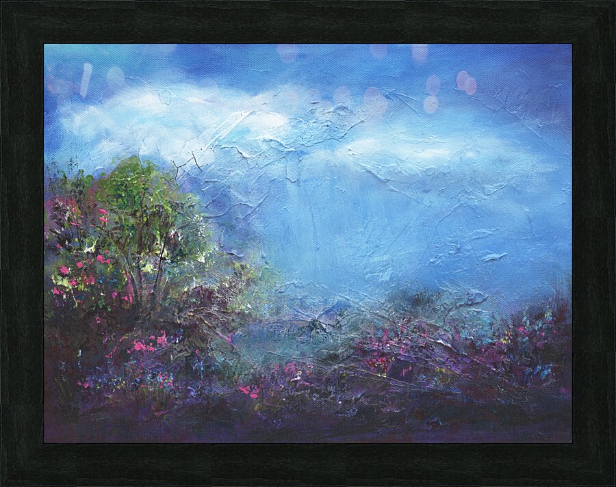 Into the Mist Picture Frame print