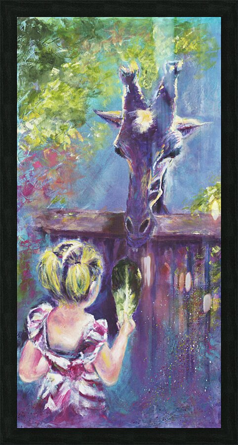 The Greeting Picture Frame print