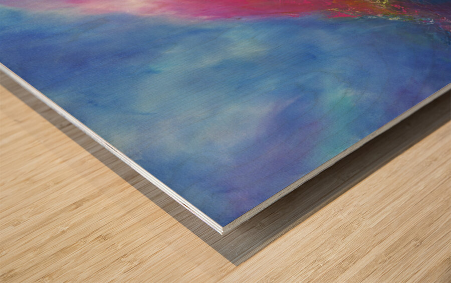 Love Eternal Wood print