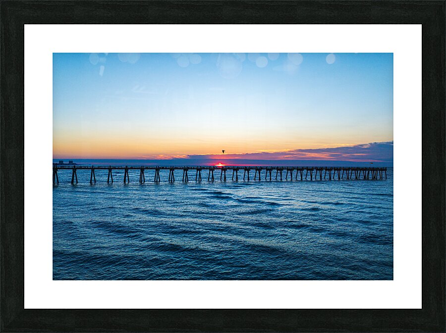 Pensacola Beach Sunrise  Picture Frame print