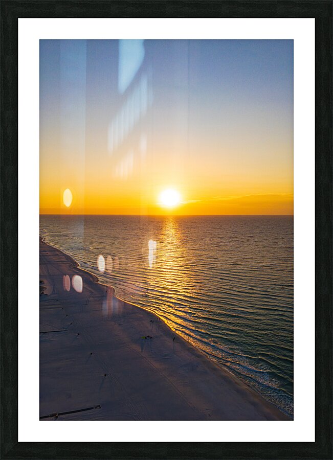 Pensacola Beach Sunrise Picture Frame print