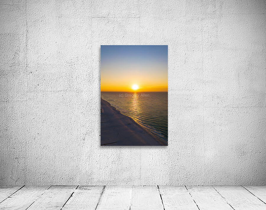 Pensacola Beach Sunrise Wall Preview