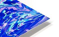 Purple Camo HD Metal print