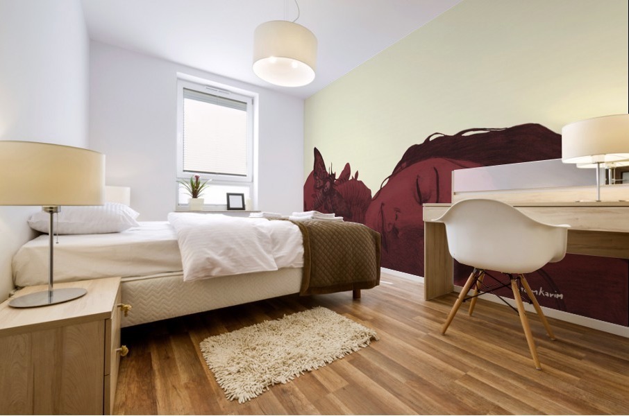 Wicked game Mural print