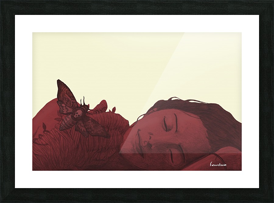 Wicked game Picture Frame print