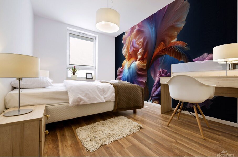 Iris 15 Mural print