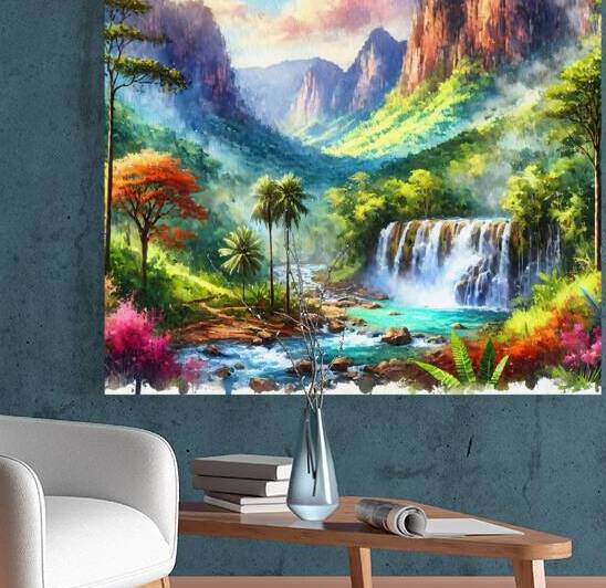 Waterfall 1 by Nature s Child