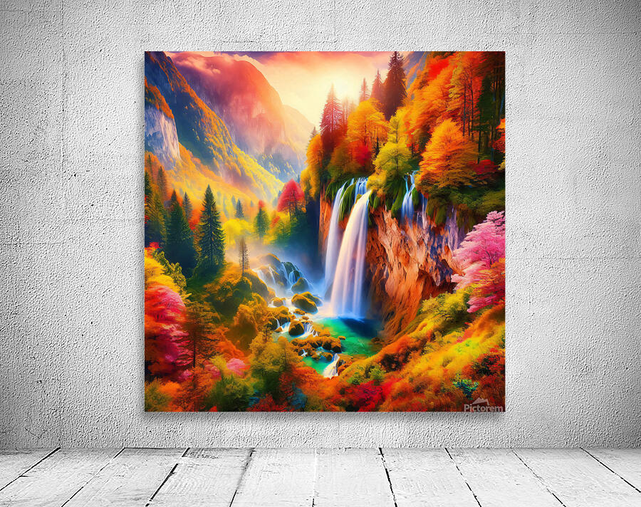 Waterfall 22 Wall Preview