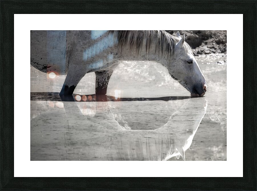 Reflection Picture Frame print