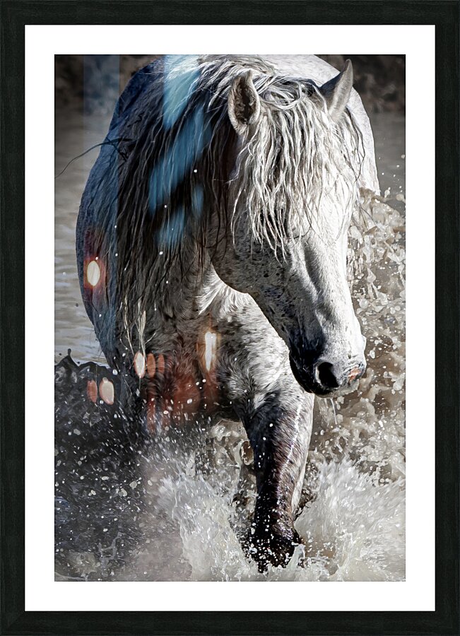 Making Waves Picture Frame print
