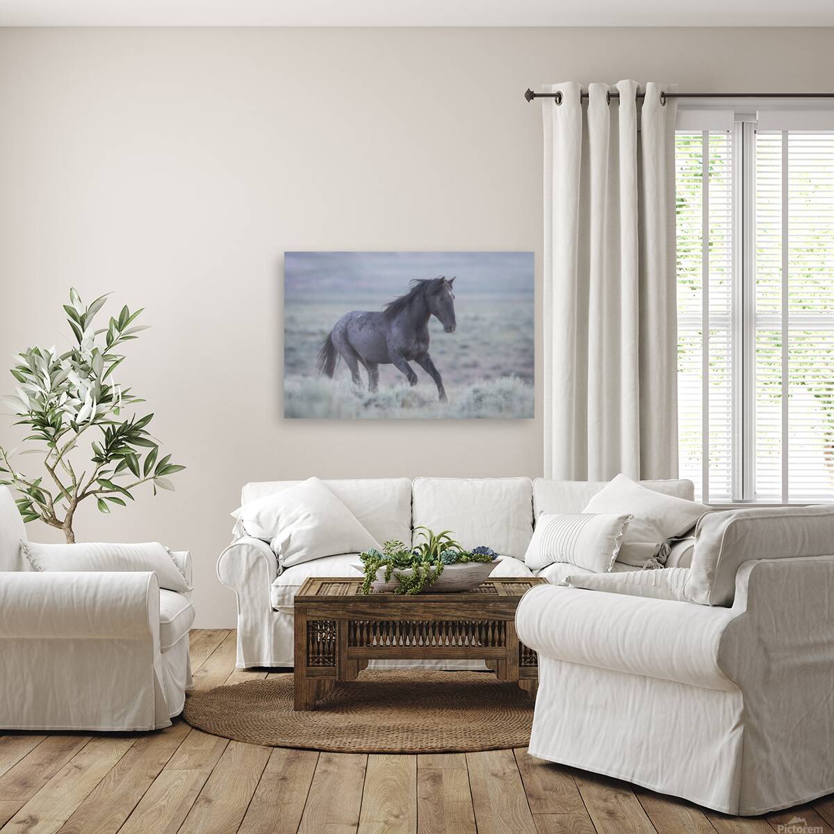 Midnight Blue Hour Reproduction