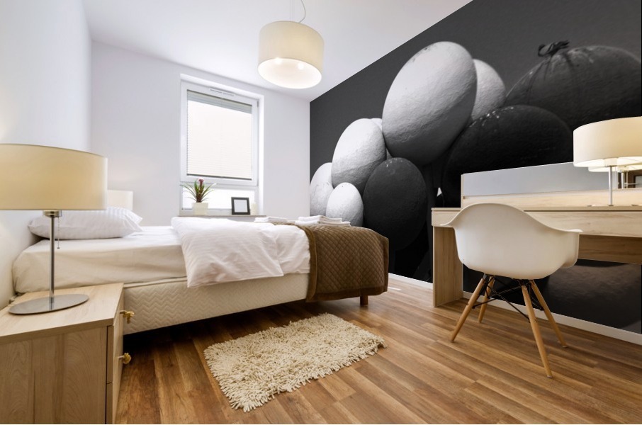 alone bird Mural print
