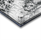 Dans la neige de Montreal Acrylic print