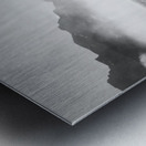 Medicine Lake Rocheuses Metal print