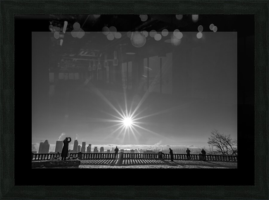 Belvedere Kondiaronk a Montreal Picture Frame print