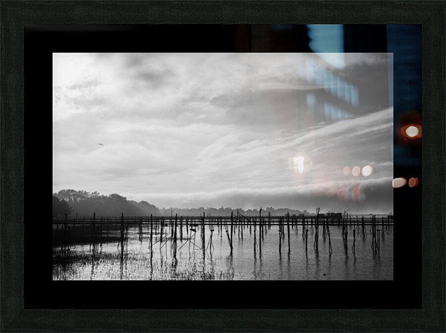 Estuaire de la Loire - Loire Estuary Picture Frame print