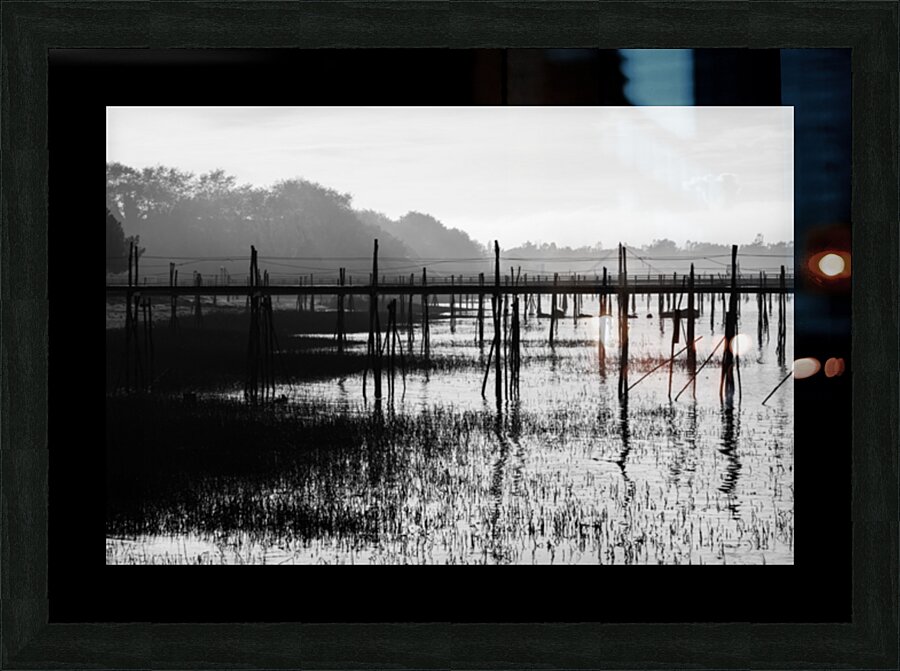 Estuaire de la Loire - Loire Estuary Picture Frame print