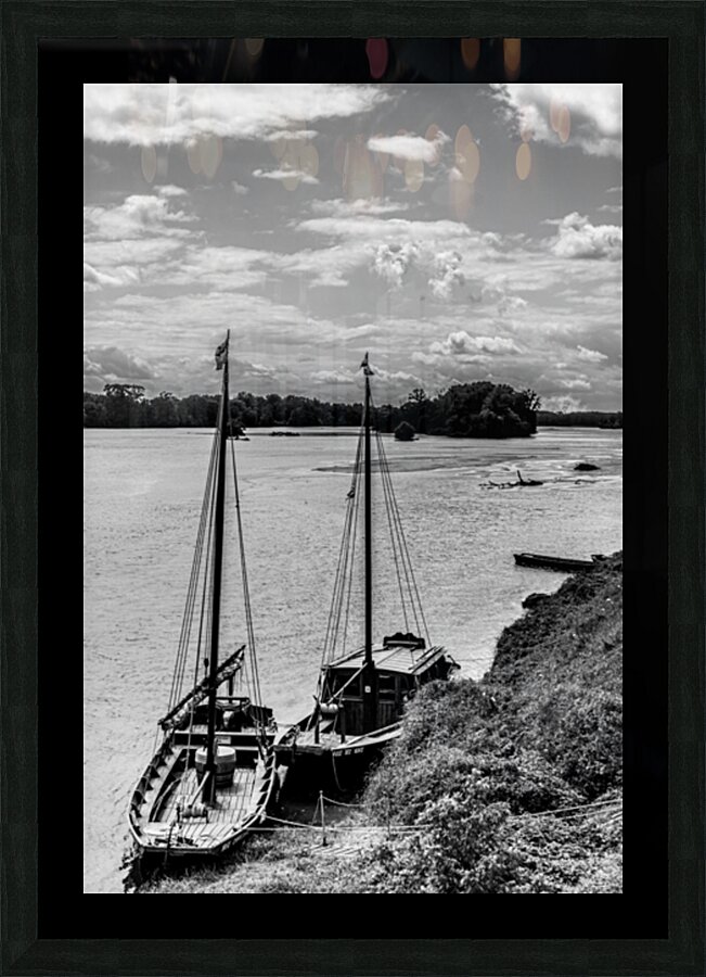 Sur la Loire   On the Loire 1 Picture Frame print