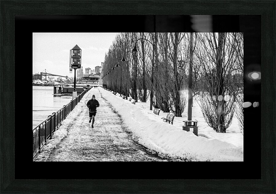 Dans le Vieux-Port Montreal Picture Frame print