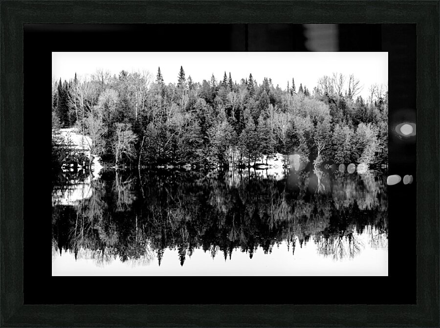 Dans les Laurentides Picture Frame print