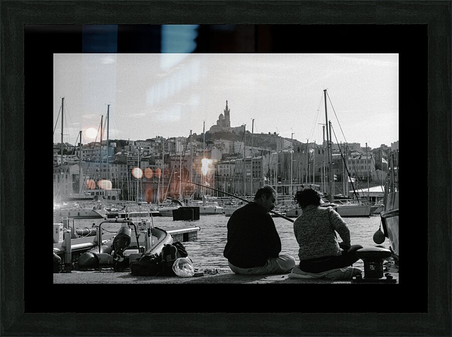 Le Vieux-Port Marseille Picture Frame print