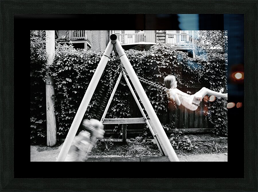 Ruelles de Montreal - Ete Picture Frame print