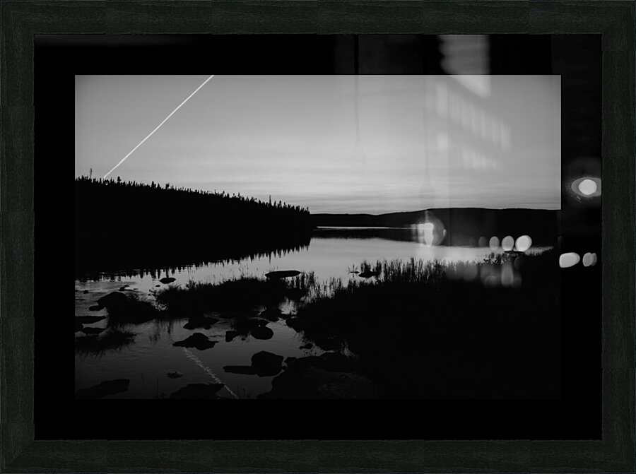 Harrie Lake Labrador Picture Frame print