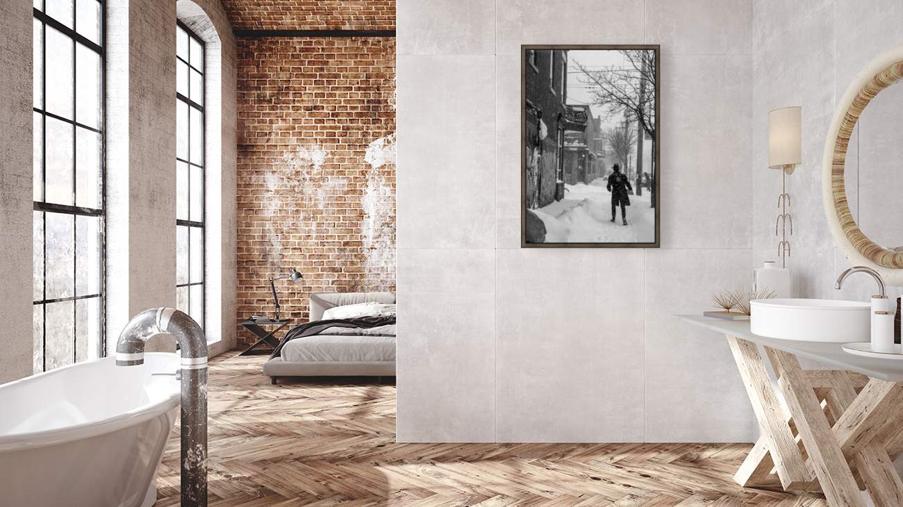 Hiver a Montreal Reproduction