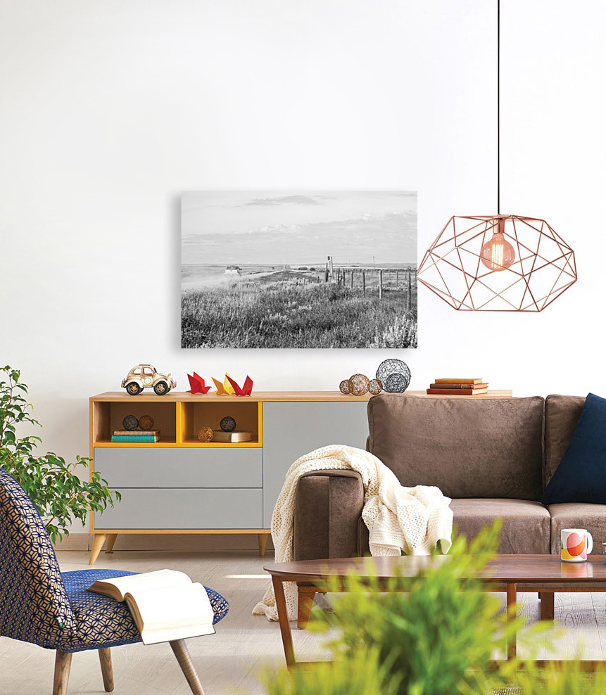 Sur la route Saskatchewan Reproduction