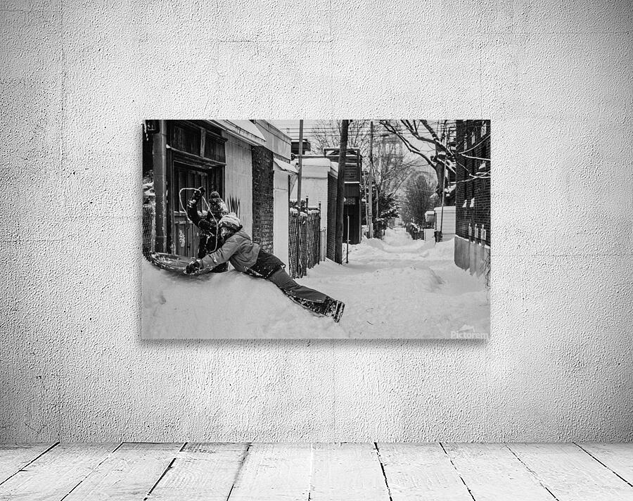 Ruelles de Montreal - Hiver Wall Preview