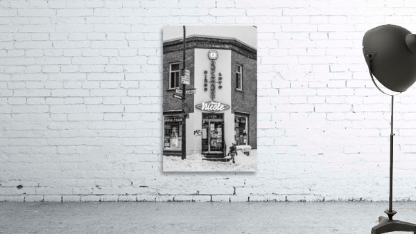 Hiver rue Beaubien Wall Preview