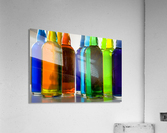 Colors in the Bottles Acrylic Print