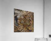 Carved wooden pattern Acrylic Print