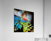 Binary Code and Key Acrylic Print
