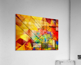 Modern Geometric Abstract Acrylic Print