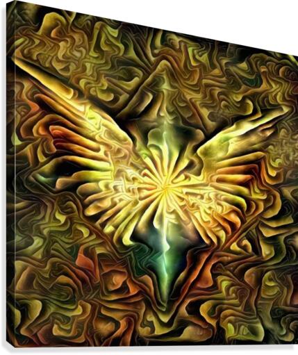 Shining Wings Canvas Print