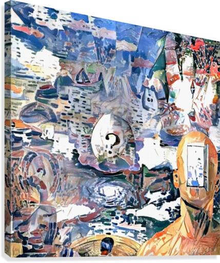 Surreal Allegory Canvas Print