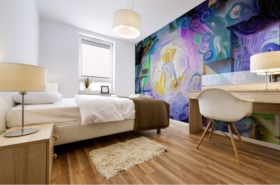 Soul or Aura Mural print