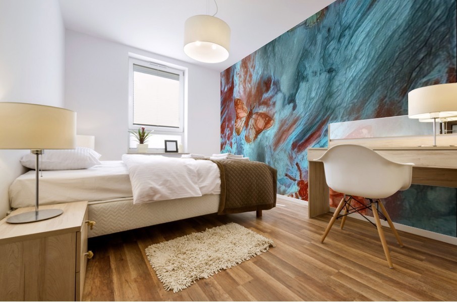 Butterflies Mural print